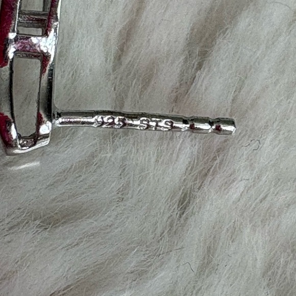 925 Sterling Silver Opal Earrings – Teardrop Sparkle | Dainty Luxe | - Picture 4 of 4